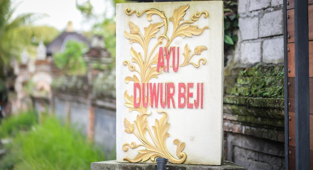 Ayu Duwur Beji Hotel Ubud  Ngoại thất bức ảnh